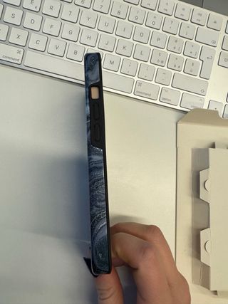 Cover Burga iPhone 14 Blu Galassia