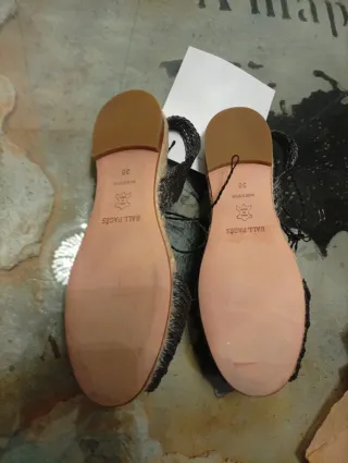 Alpargatas de lujo Ball Pages