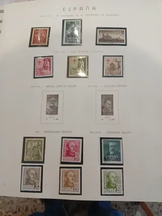Colección Sellos España 1951-1972