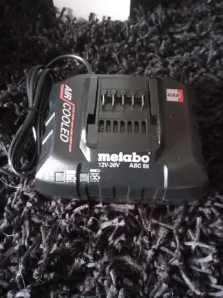 2 Baterías Metabo 4Ah + Cargador ASC55