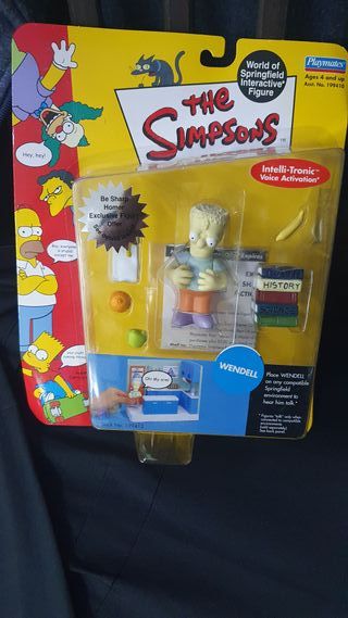 Figura Interactiva Simpsons Wendell Playmates
