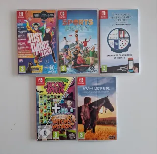 Nintendo Switch V1 + 5 Juegos