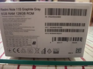 Xiaomi Redmi Note 11S negro