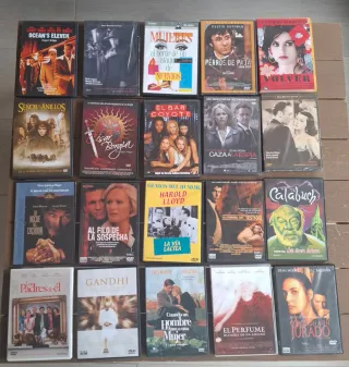 Lote 20 DVDs Películas Variadas