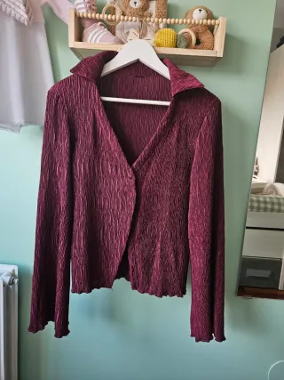 Blusa burdeos