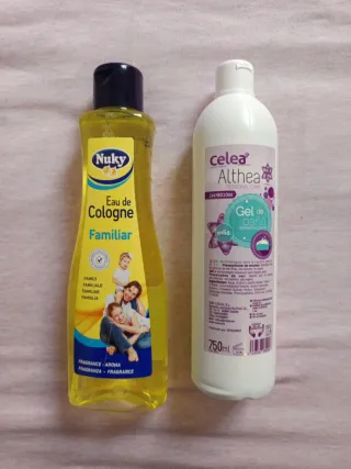 Colonia Nuky y gel de ducha Celea nuevos