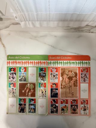 Álbum Cromos Ases del Ciclismo