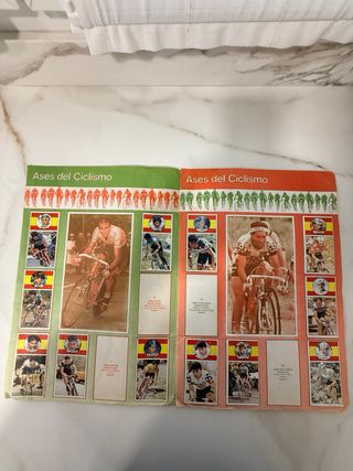 Álbum Cromos Ases del Ciclismo