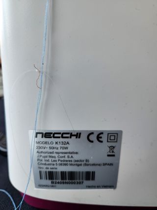 Máquina de Coser Necchi K132A
