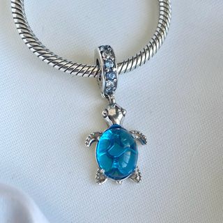 CHARM TORTUGA MURANO AZUL