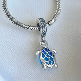 CHARM TORTUGA MURANO AZUL
