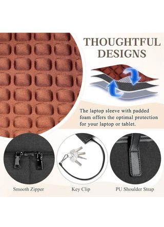 Bolso Tote Impermeable Mujer Negro