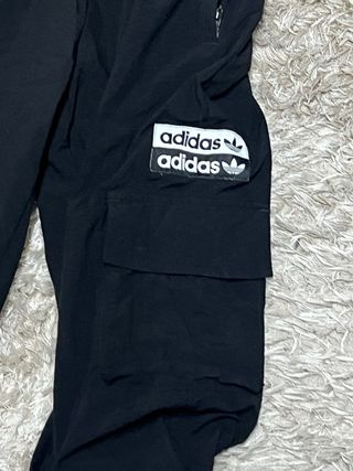 Adidas Pantalones Cargo Negros