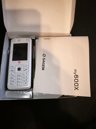 Teléfono móvil Sagem my600X