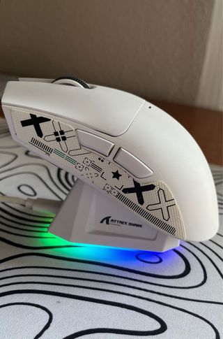 Ratón Gaming Attack Shark X11 Blanco