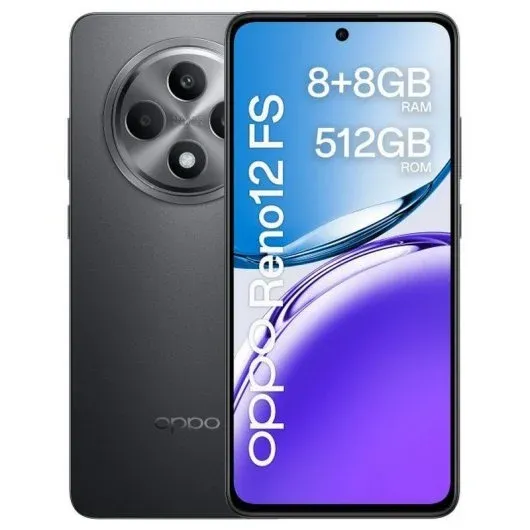 Oppo Reno 12 FS 512GB Negro/Gris