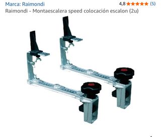 monta escaleras  10 unidades