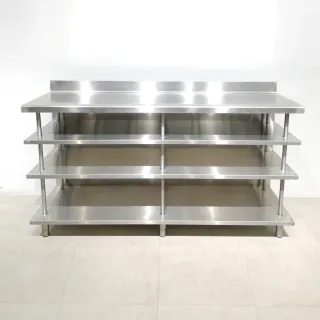 Moble d'inox | Mueble trasbarra 196x60x115cm