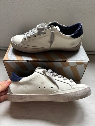 Golden Goose Sneakers Blancas y Grises