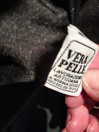 Giacca pelle donna con pelliccia