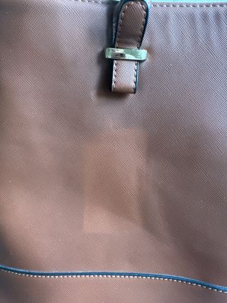 Borsa similpelle marrone