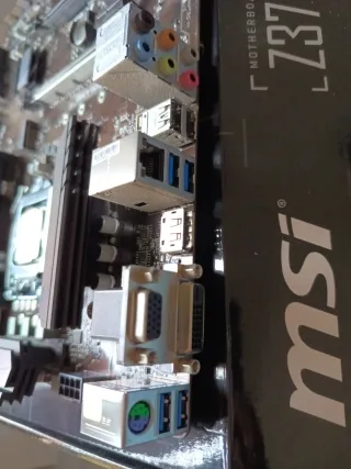 Bundle MSI Z370-A PRO + CPU Intel i5 8600K +cooler