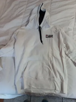 Sudadera Hollister Blanca