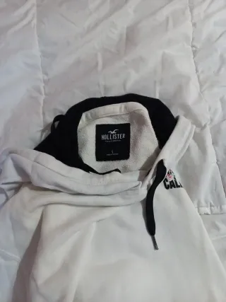 Sudadera Hollister Blanca