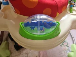 Saltador bebé con música, asiento 360º y 3 alturas