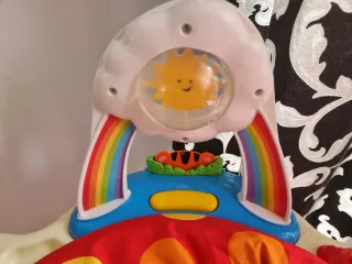 Saltador bebé con música, asiento 360º y 3 alturas