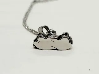 Collar Buda macizo de Acero inoxidable quirúrgico.