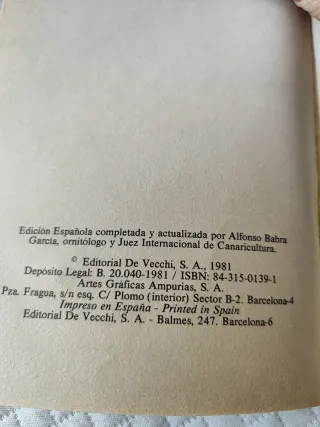 Los canarios razas, alimentación, reproducción,...