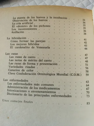 Los canarios razas, alimentación, reproducción,...