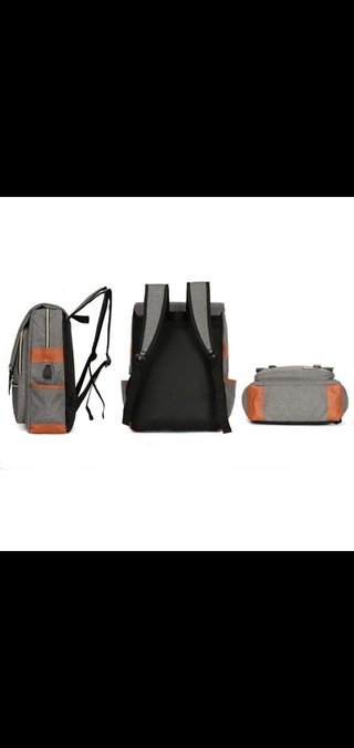 Mochila casual de estilo retro o vintage, unisex