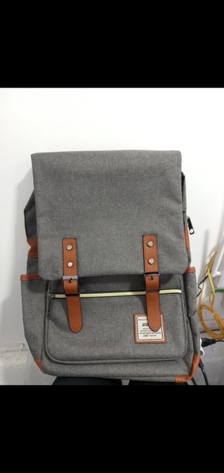 Mochila casual de estilo retro o vintage, unisex