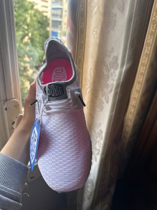 Zapatillas HEY DUDE Blancas Talla 38