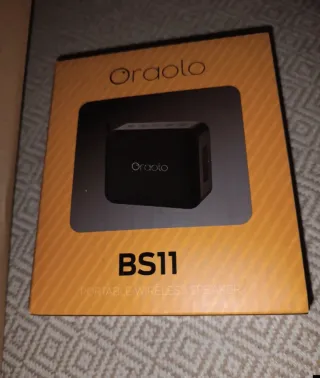 Altavoz Portátil Oraolo BS11 Bluetooth Negro