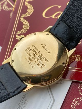 Must de Cartier Cuarzo Vintage 33mm Full Set