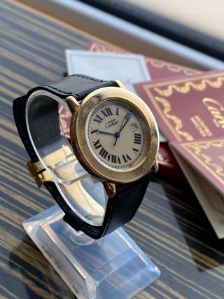 Must de Cartier Cuarzo Vintage 33mm Full Set