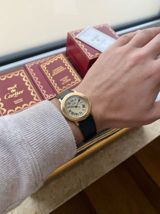 Must de Cartier Cuarzo Vintage 33mm Full Set