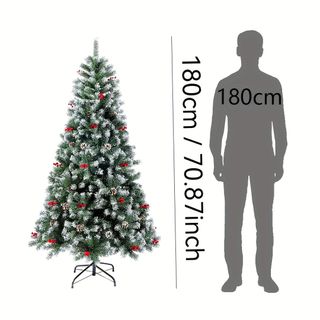 Arbol Navidad decorado 180cm Nuevo