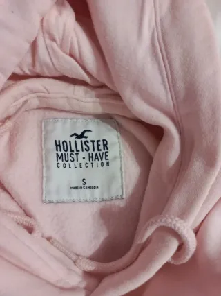 Sudadera Hollister Rosa