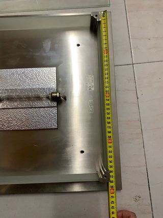 REGALO!!!Lámpara de techo de cristal y metal!