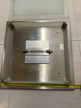 REGALO!!!Lámpara de techo de cristal y metal!