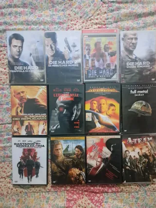 Lotto 12 DVD Film Azione e Avventura