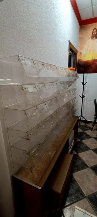 Mostrador expositor metacrilato