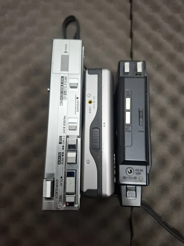 Lote 3 Walkman AIWA, Sony, Panasonic