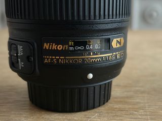 Objetivo Nikon AF-S 20mm f/1.8G ED