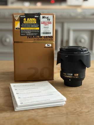 Objetivo Nikon AF-S 20mm f/1.8G ED