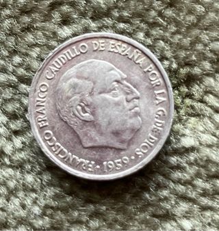 Moneda 10 céntimos 1959